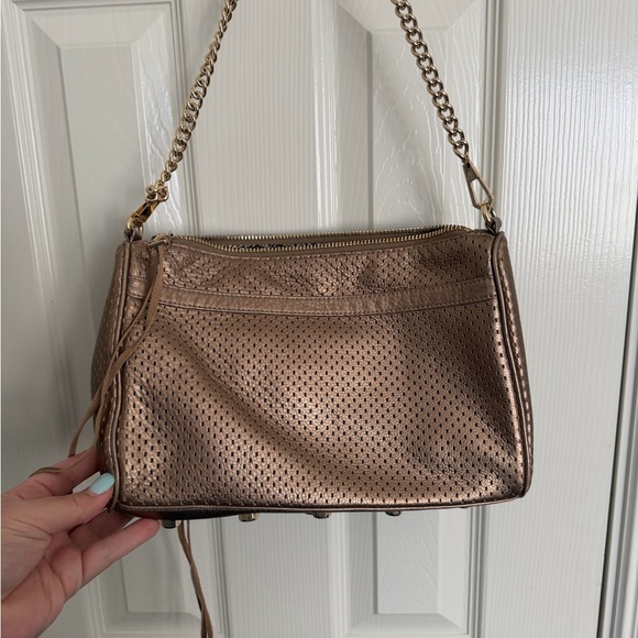 Rebecca Minkoff Mini MAC Perforated Leather Crossbody - Picture 6 of 8